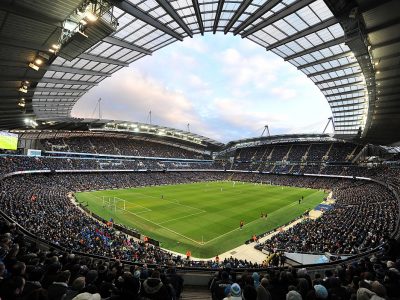 Etihad Stadium del Manchester City, Inghilterra