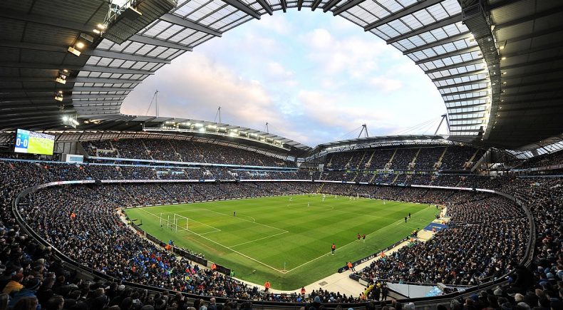 Etihad Stadium del Manchester City, Inghilterra