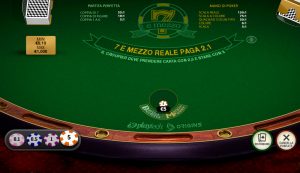 Tavolo 7 e mezzo Casinò Online