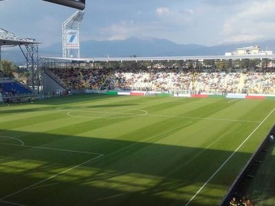 Curva dello Stadio Benito Stirpe del Frosinone