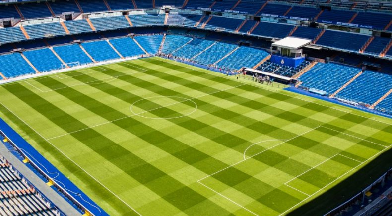 Stadio di Calcio Spagnolo del Real Madrid