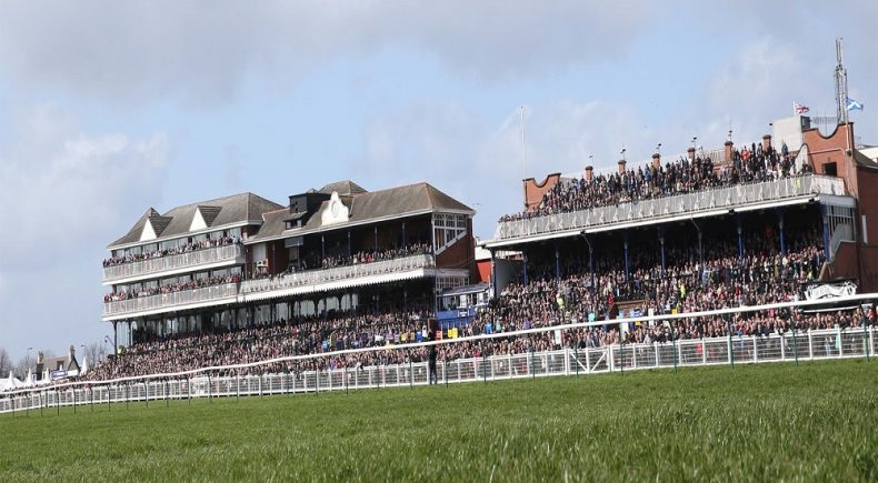 Spalti dell'ippodromo Ayr Racecourse