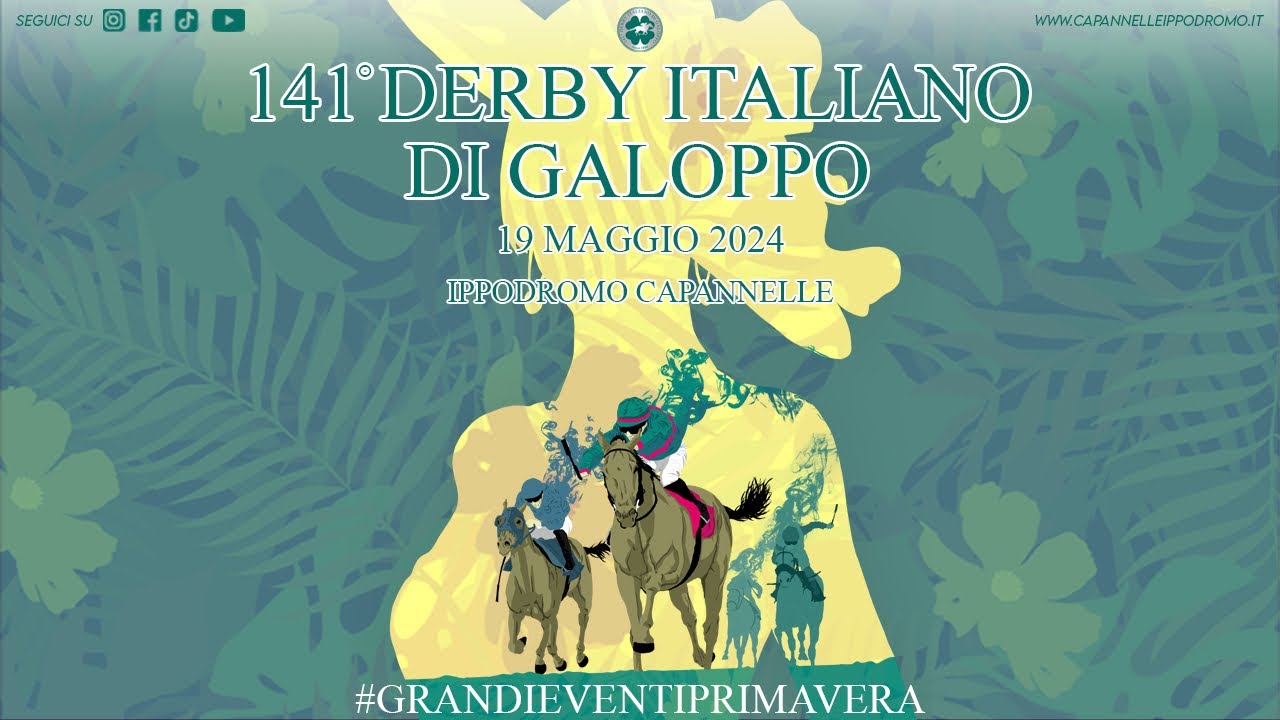 derby italiano di galoppo, roma