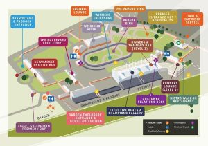 newmarket mappa dell'ippodromo 