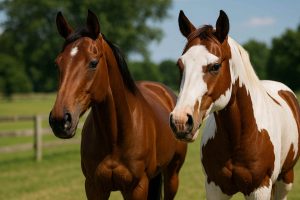 Purosangue Inglese o Paint Horse Americano