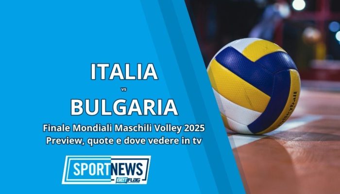 Italia Bulgaria, Finale Mondiali Volley Maschile 2025