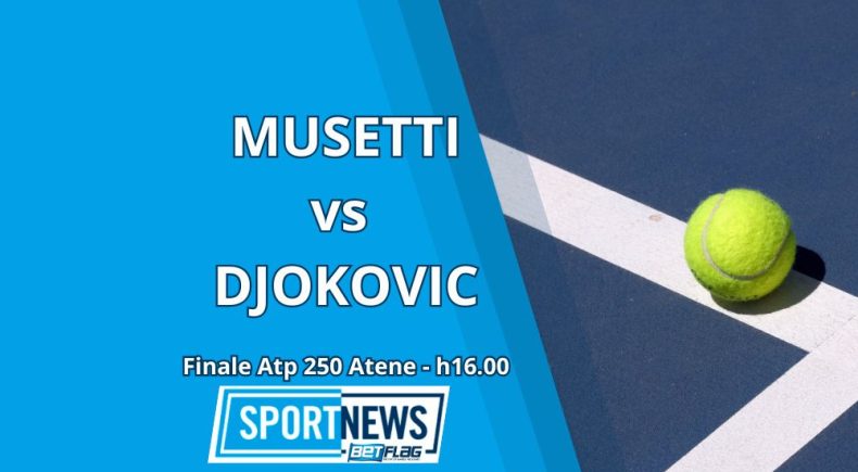 Pronostico Musetti Djokovic